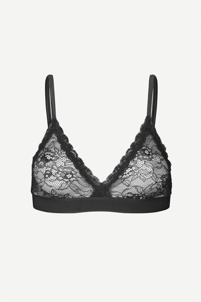 Samsoe Samsoe Femme - Heather Bra 15019 - Black-Sous-Vêtements-F23400035