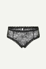 Samsoe Samsoe Femme - Heather Panties 15019 - Black-Sous-Vêtements-F23400036