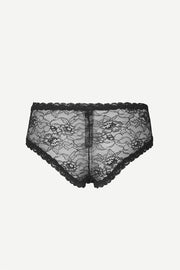 Samsoe Samsoe Femme - Heather Panties 15019 - Black-Sous-Vêtements-F23400036