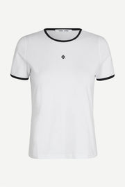 Samsoe Samsoe Femme - Salia T-Shirt 14508 - White-T-shirt-F2410088