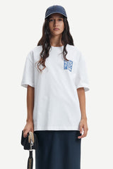 Samsoe Samsoe - Gone Fishing Unisexe T-shirt 11725 - White Gone Fishing-T-shirts-U23100003