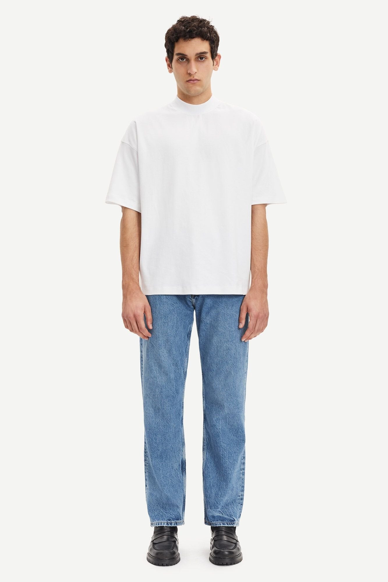 Samsoe Samsoe Homme - Hamal T-Shirt Men 11691 - White-T-shirts-M20400034