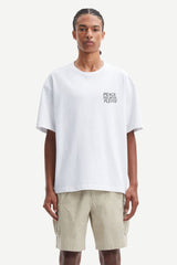 Samsoe Samsoe Homme -Nathaniel T-shirt 11725 - Peace Flower-T-shirts-U23200002
