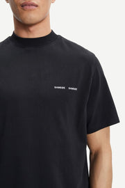 Samsoe Samsoe - Norsbro T-shirt 6024 - Black-T-shirts-M20300010