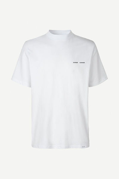 Samsoe Samsoe - Norsbro T-shirt 6024 - White-T-shirts-M20300010