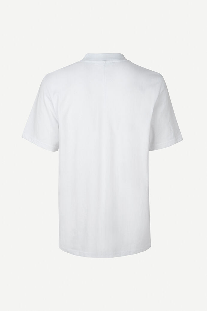 Samsoe Samsoe - Norsbro T-shirt 6024 - White-T-shirts-M20300010