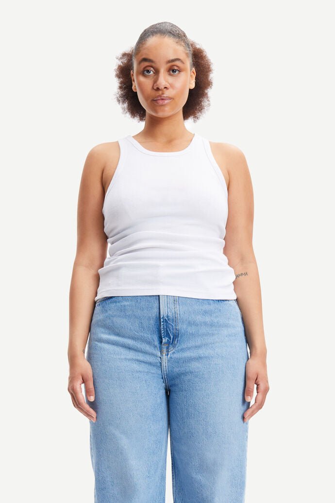 Samsoe Samsoe Femme - Alexo Tank 7542 - White-Tops-F00001111