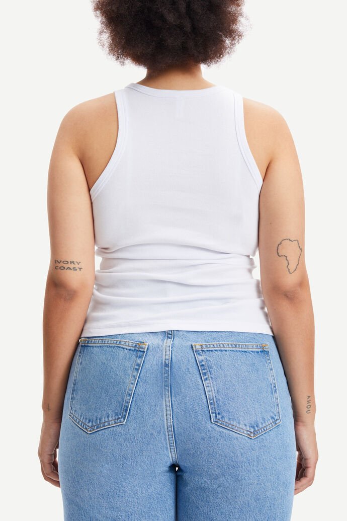 Samsoe Samsoe Femme - Alexo Tank 7542 - White-Tops-F00001111