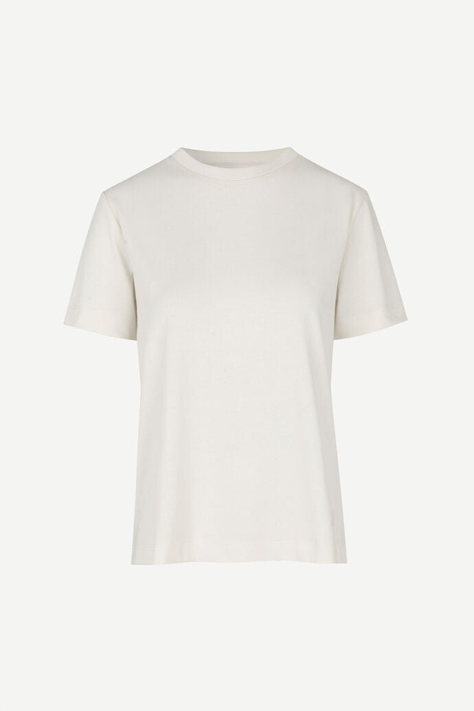 Samsoe Samsoe Femme - Basic Camino T-shirt SS White - T-shirt blanc-Tops-F00012400