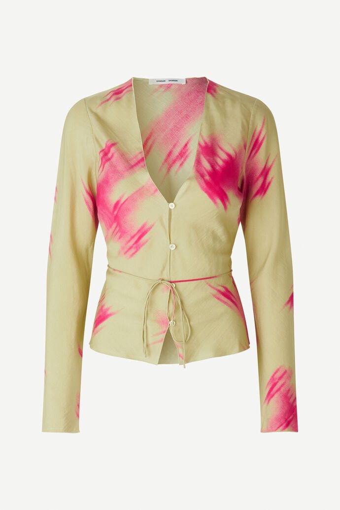 Samsoe Samsoe Femme - Emmie Blouse 14638 - Tie Sage-Tops-F23100153