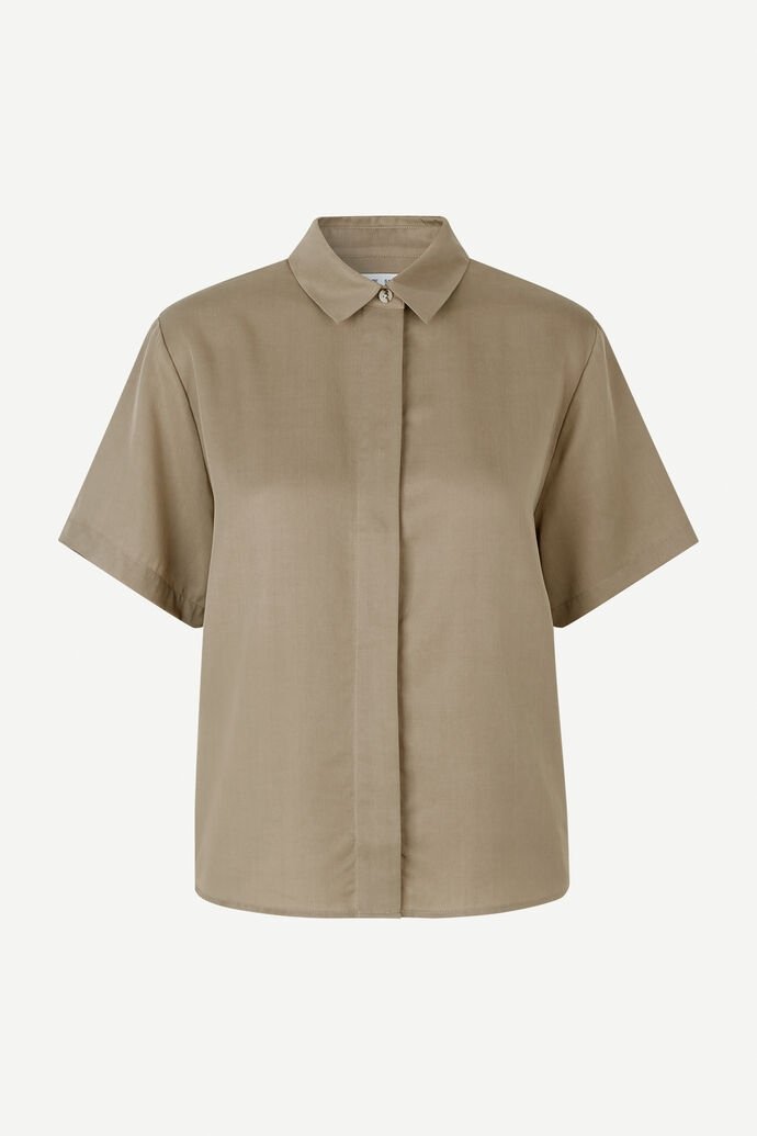 Samsoe Samsoe Femme - Mina SS Shirt 14028 - Tree House-Tops-F21200143