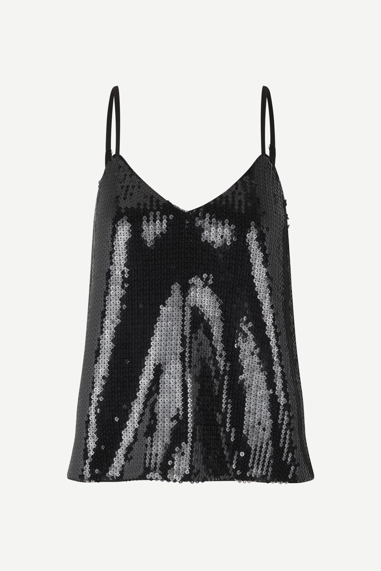 Samsoe Samsoe Femme - Sharon Strap Top 14904 - Black-Tops-F22400023