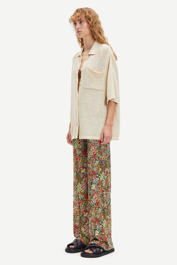 Samsoe Samsoe - Mel ss shirt 14069 - Whitecap Gray-Tops-F22100134