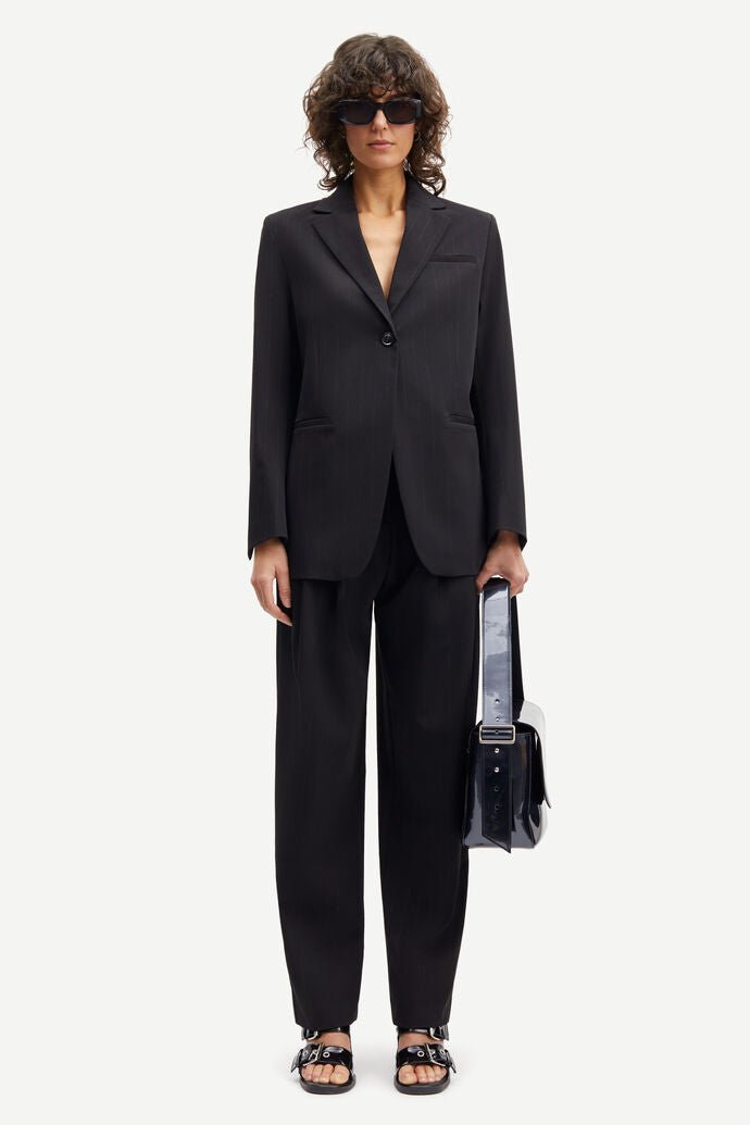 Samsoe Samsoe Femme - Mara Blazer 14889 - Black-Vestes et Manteaux-F23300168