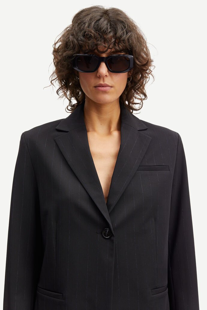 Samsoe Samsoe Femme - Mara Blazer 14889 - Black-Vestes et Manteaux-F23300168