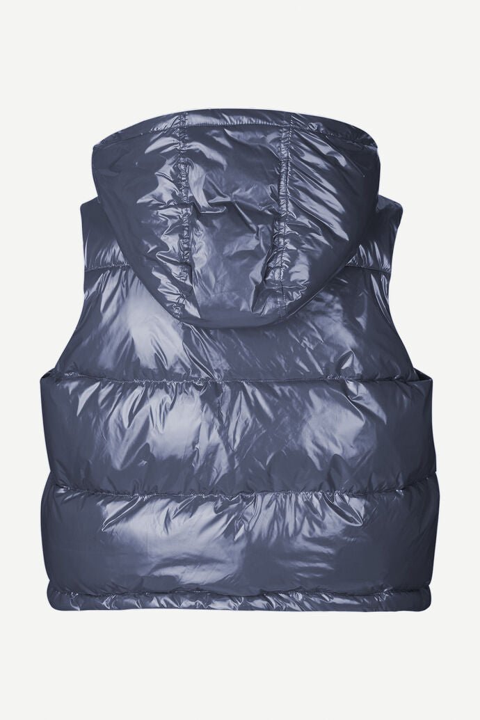 Samsoe Samsoe Femme - Pearl Vest 14465 Gray Pristine-Vestes et Manteaux-F22300022