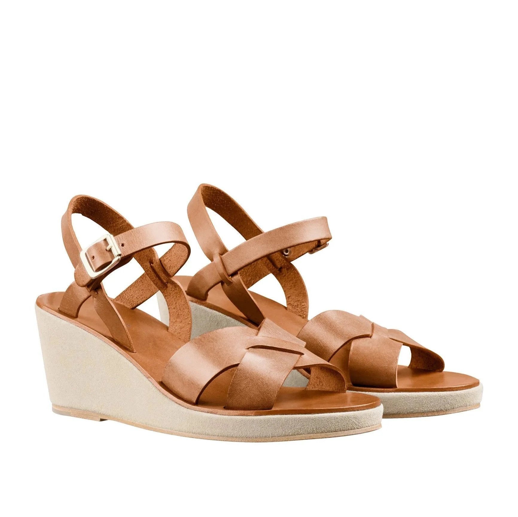 A.P.C - Sandales Judith - Marron/Noisette-Accessoires-PXADX - F50021