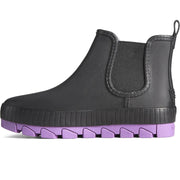 Sperry - Torrent Chelsea Novelty Rain Boots - Black / Purple-Chaussures-STS86950