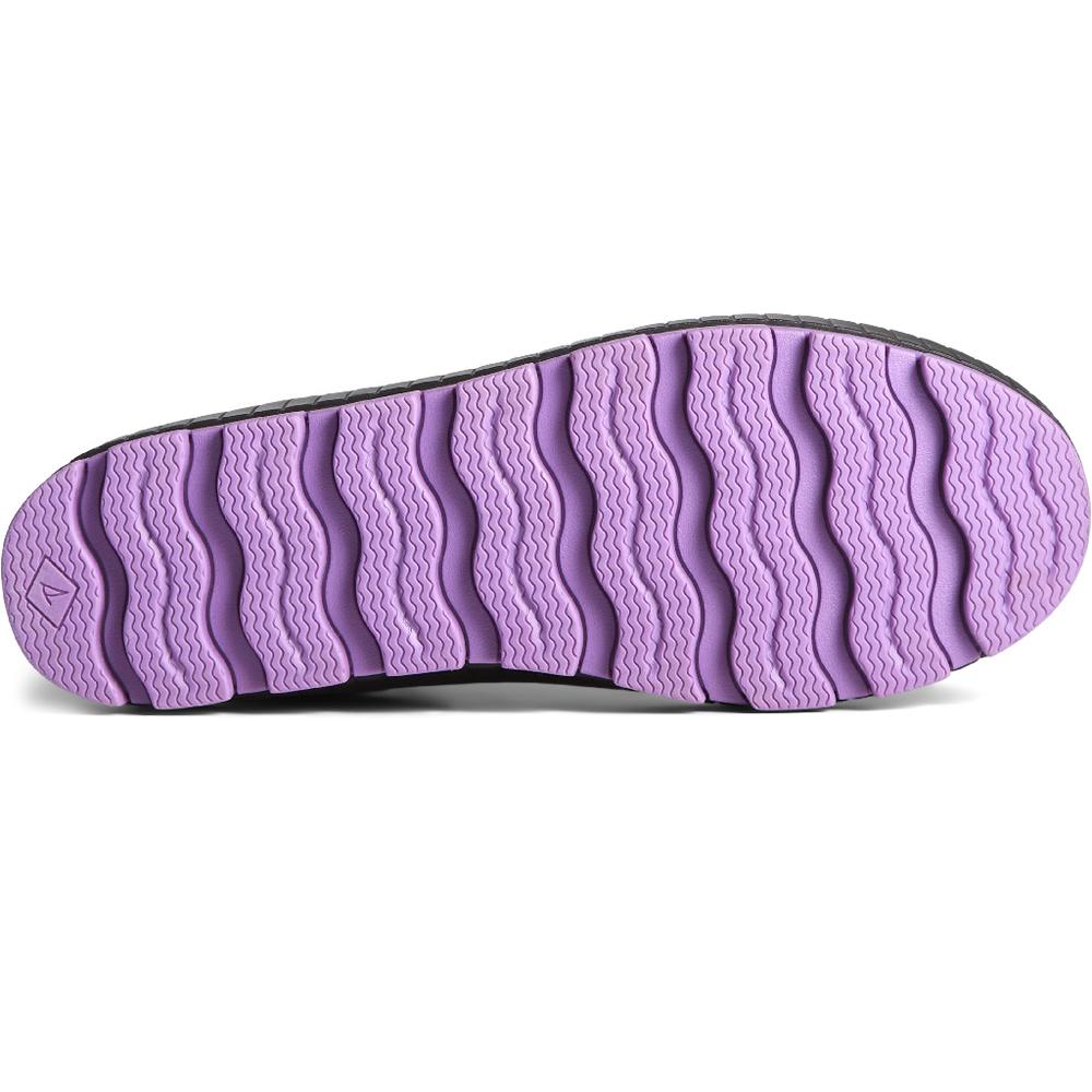 Sperry - Torrent Chelsea Novelty Rain Boots - Black / Purple-Chaussures-STS86950