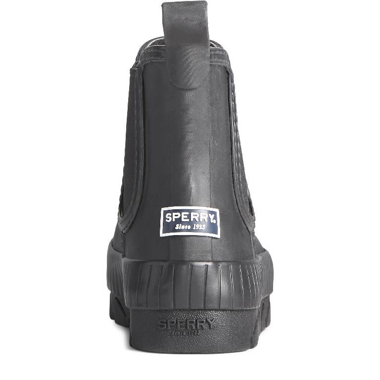 SPERRY - Torrent Chelsea Rain Boots - Black-Chaussures-STS86828