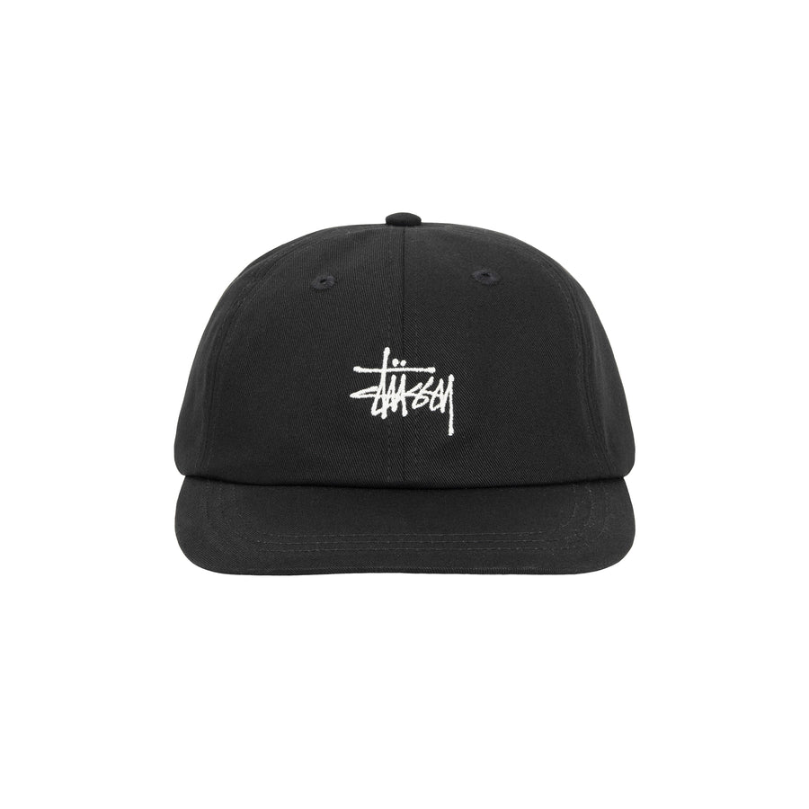 Stussy - Basic Stock Low Pro Cap - Black-Accessoires-1311070