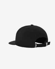 Stussy - Basic Strapback Cap - Black-Accessoires-1311104
