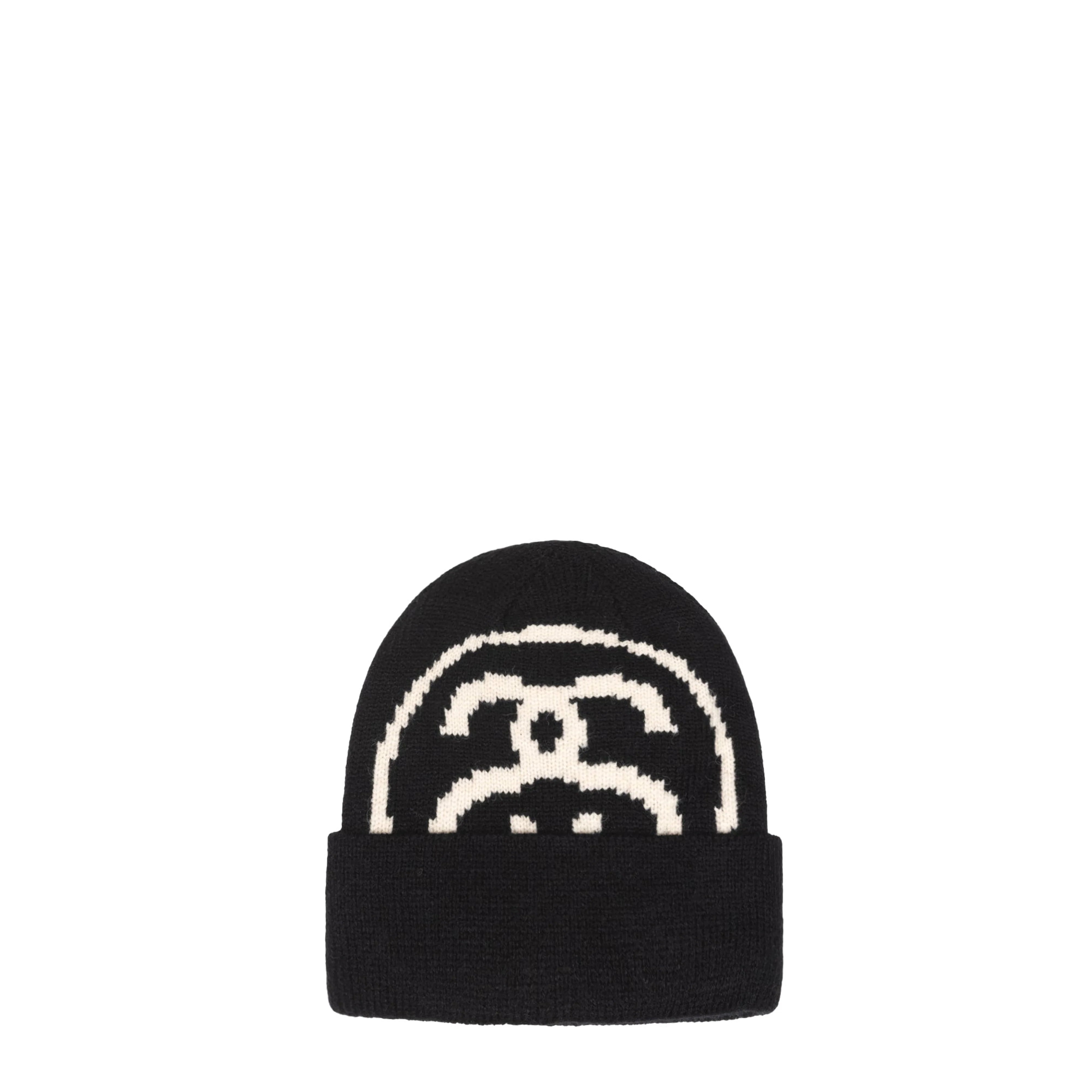 Stussy CUFF BEANIE BIG LINK Black 黒 - ニットキャップ/ビーニー