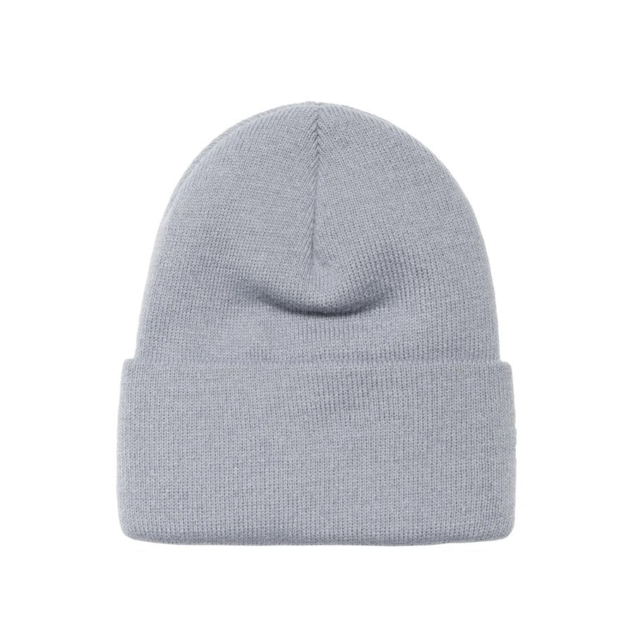 Stussy - Stock Cuff Beanie - Grey Heather-Accessoires-1321020