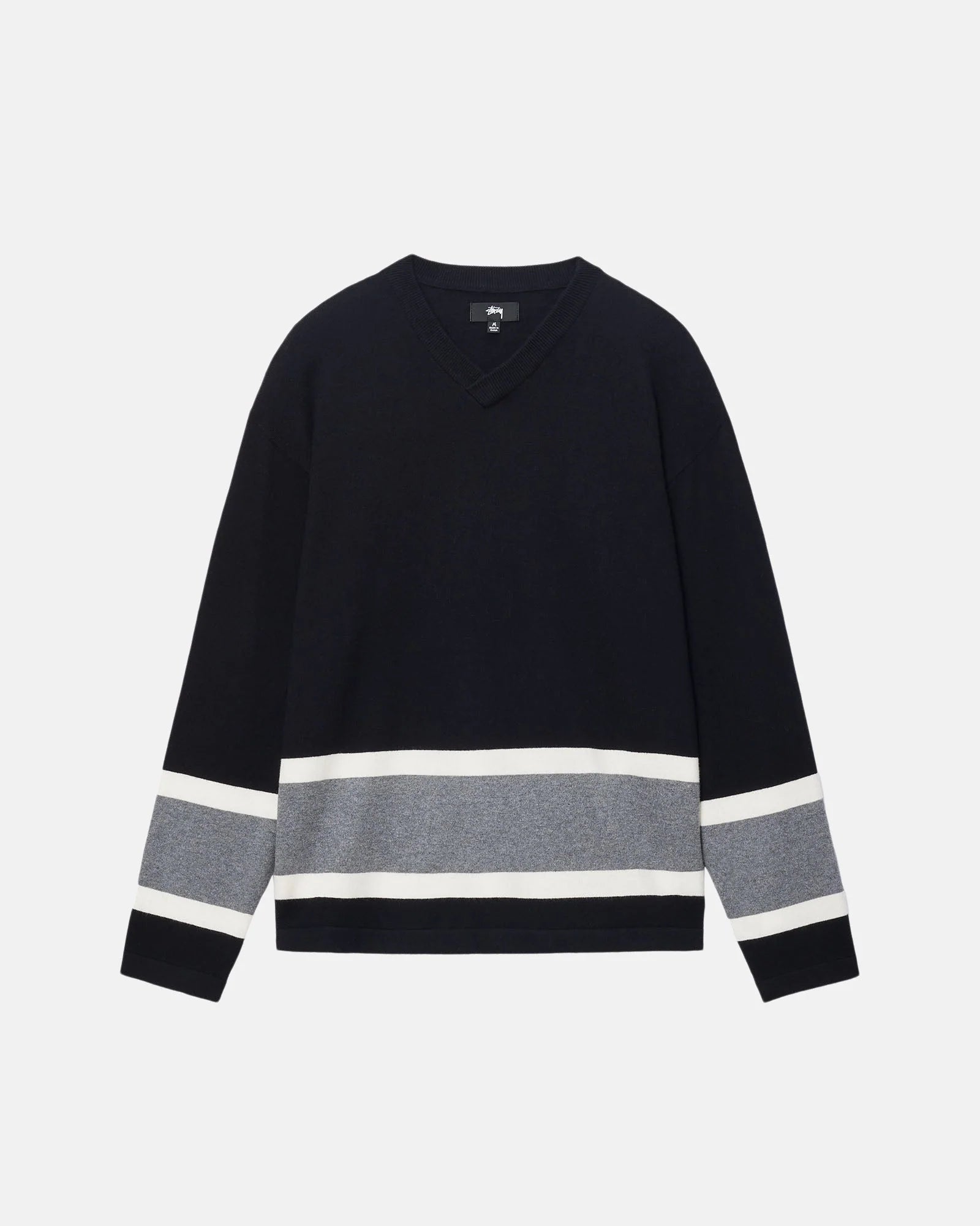 Stussy - Hockey Sweater - Black