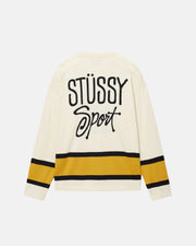 Stussy - Hockey Sweater - Natural-Pantalons et Shorts-117211
