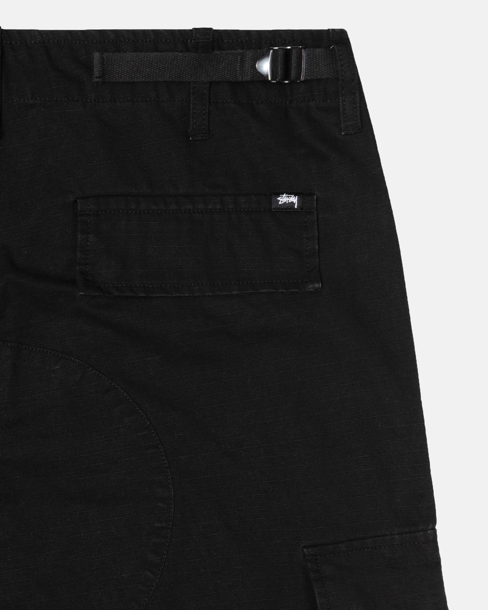 Stussy - Ripstop Surplus Cargo - Black-Pantalons et Shorts-116586P