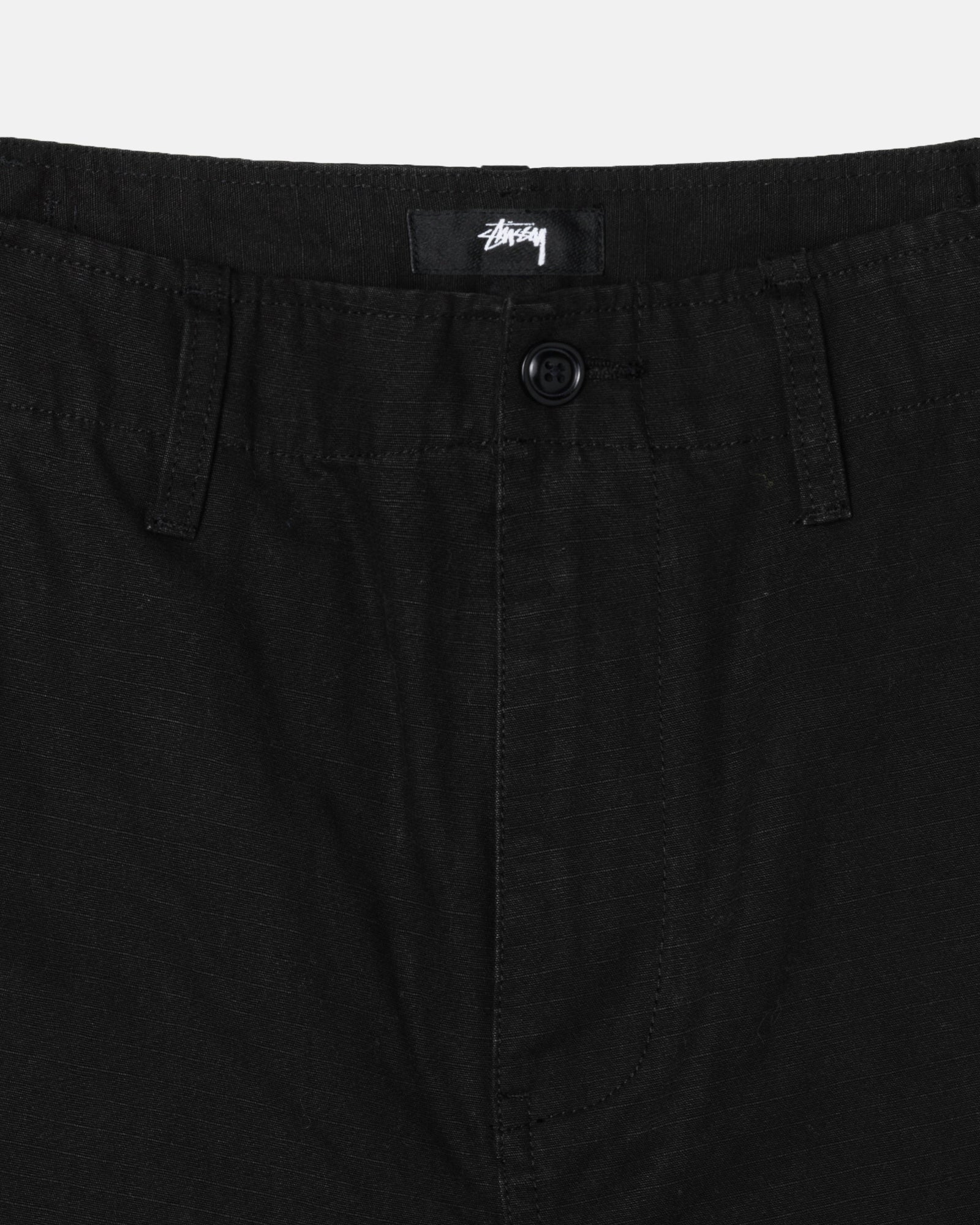 Stussy - Ripstop Surplus Cargo - Black-Pantalons et Shorts-116586P