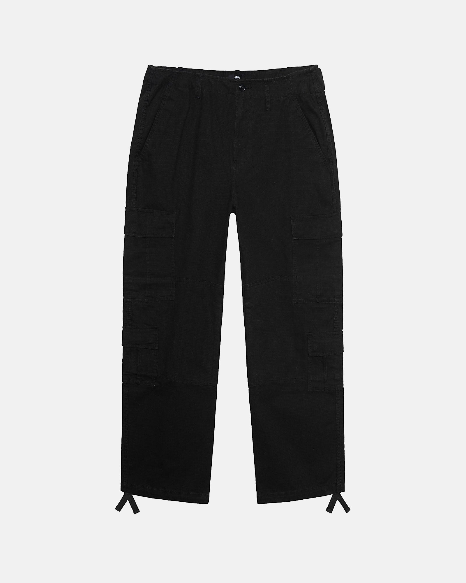 Stussy - Ripstop Surplus Cargo - Black-Pantalons et Shorts-116586P