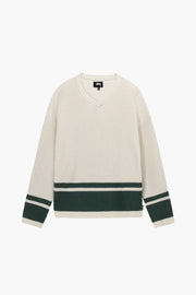 Stussy - Athletic Sweater - Natural-Pulls et Sweats-117165