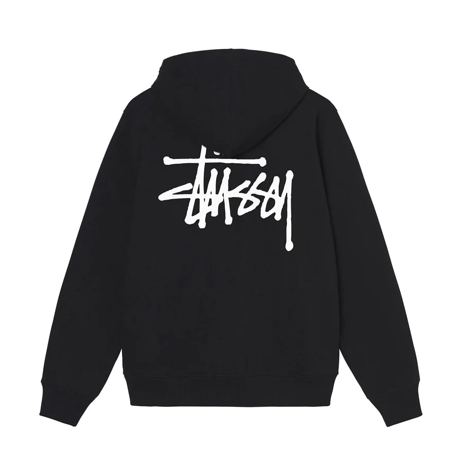 Stussy - Basic Stussy Hood - Black-Pulls et Sweats-1924870