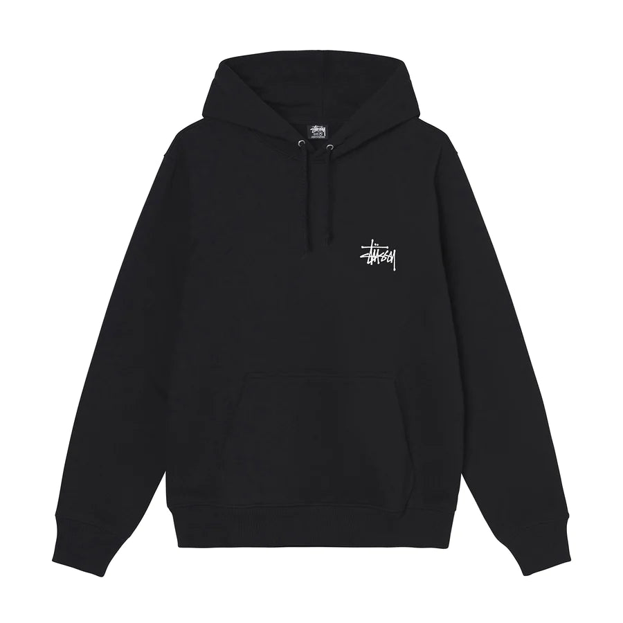 Stussy - Basic Stussy Hood - Black-Pulls et Sweats-1924870