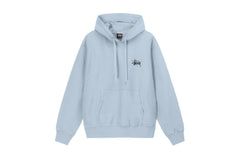 Stussy - Basic Stussy Pigment Dyed Hood - Sky Blue-Pulls et Sweats-1924879