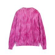 Stussy - Printed Fur Sweater - Pink-Pulls et Sweats-117171