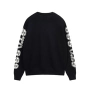 Stussy - Sleeve Logo Sweater - Black-Pulls et Sweats-117176