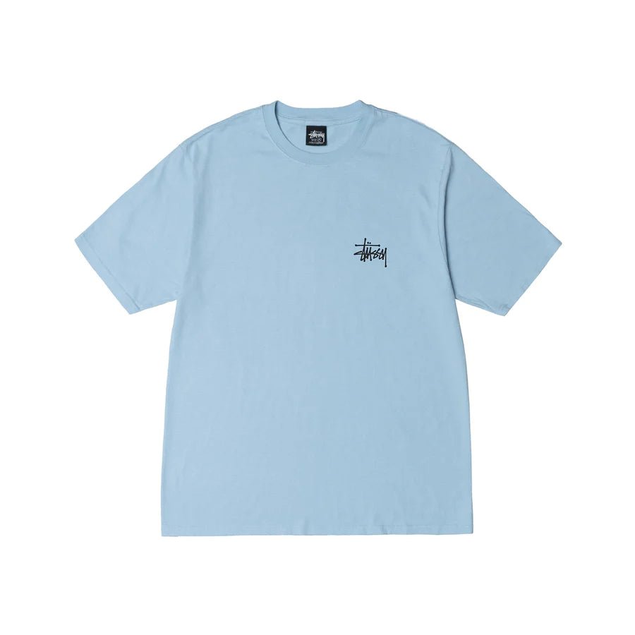 Stussy - Basic Stussy Pigment Dyed tee - Sky Blue-T-shirts-1904879