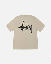 Stussy - Basic Stussy tee - Khaki-T-shirts-1904870