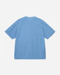 Stussy - Pigment Dyed Inside Out Crew T-shirt - Blue-T-shirts-1140283
