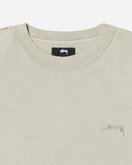 Stussy - Pigment Dyed Inside Out Crew T-shirt - Tan-T-shirts-1140283