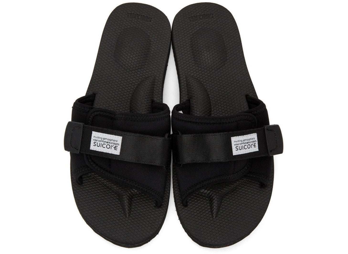 Suicoke - Padri - Black - Sandales noires-Chaussures-OG-082/PADRI