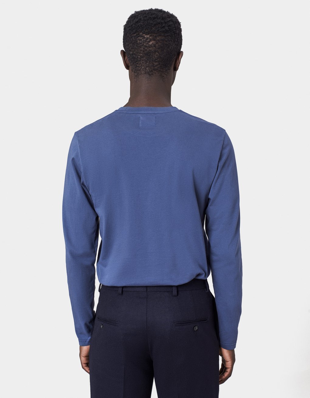 Colorful Standard - Classic Organic LS Tee Optical White - T-shirt manches longues blanc en coton biologique-T-shirts-CS1002