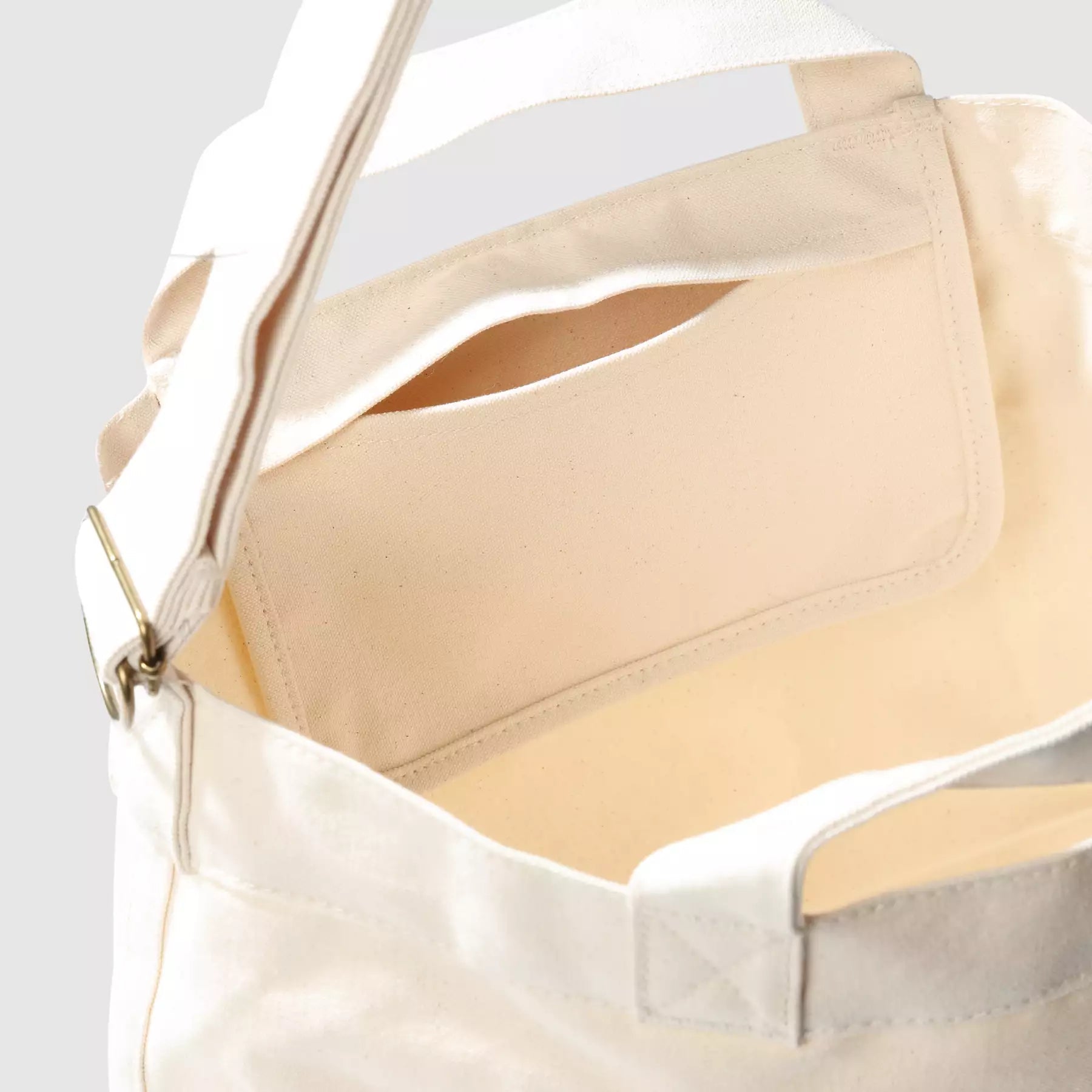 The North Face - Adjustable Cotton Tote - Weimaraner Brown Large Logo Print-Accessoires-NF0A81BRR171