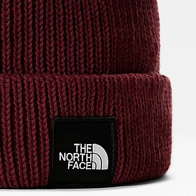 The North Face - Black Box Beanie - Regal Red-Accessoires-NF0A55KCD4S