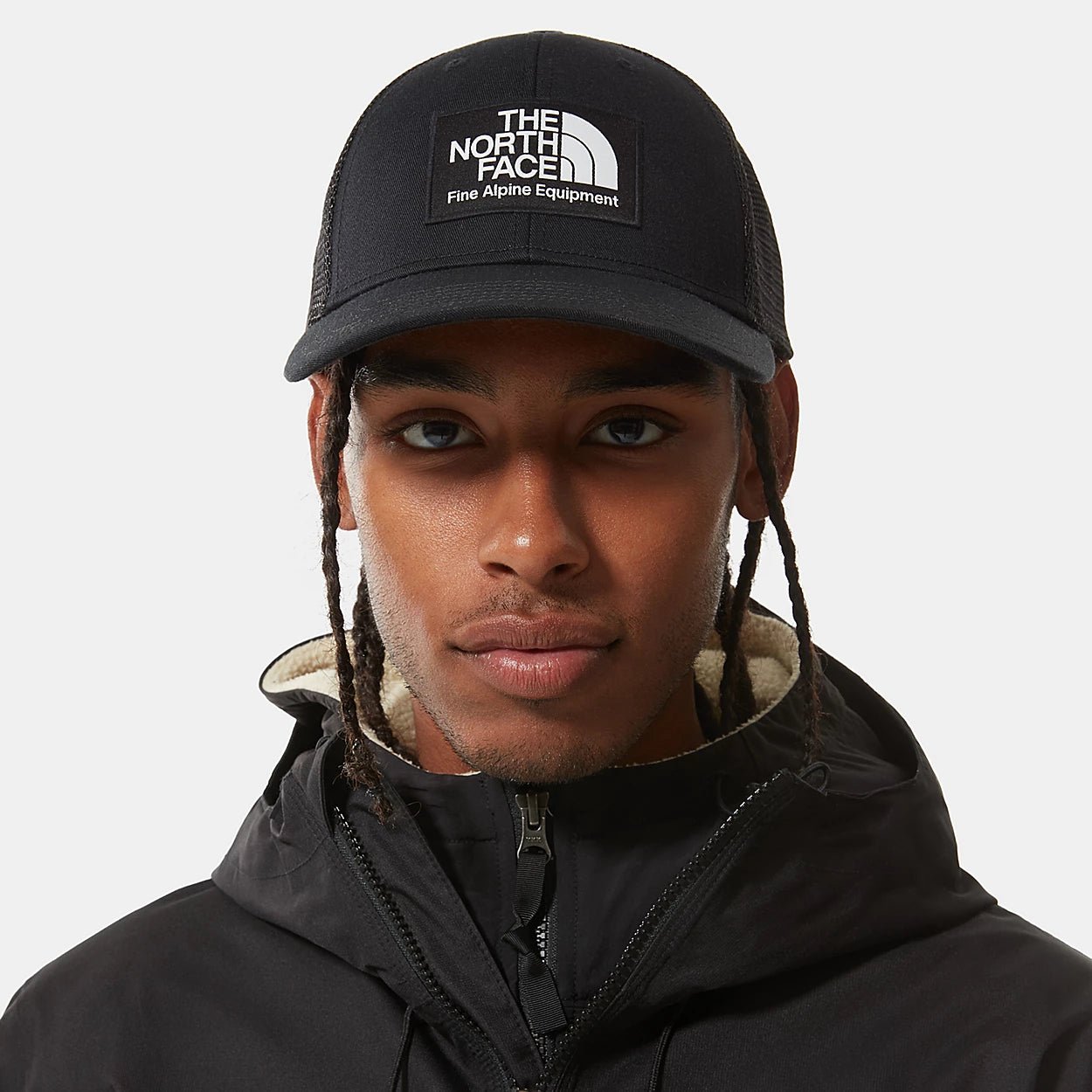 The North Face - Deep Fit Mudder Trucker Cap - TNF Black-Accessoires-NF0A5FX8JK31