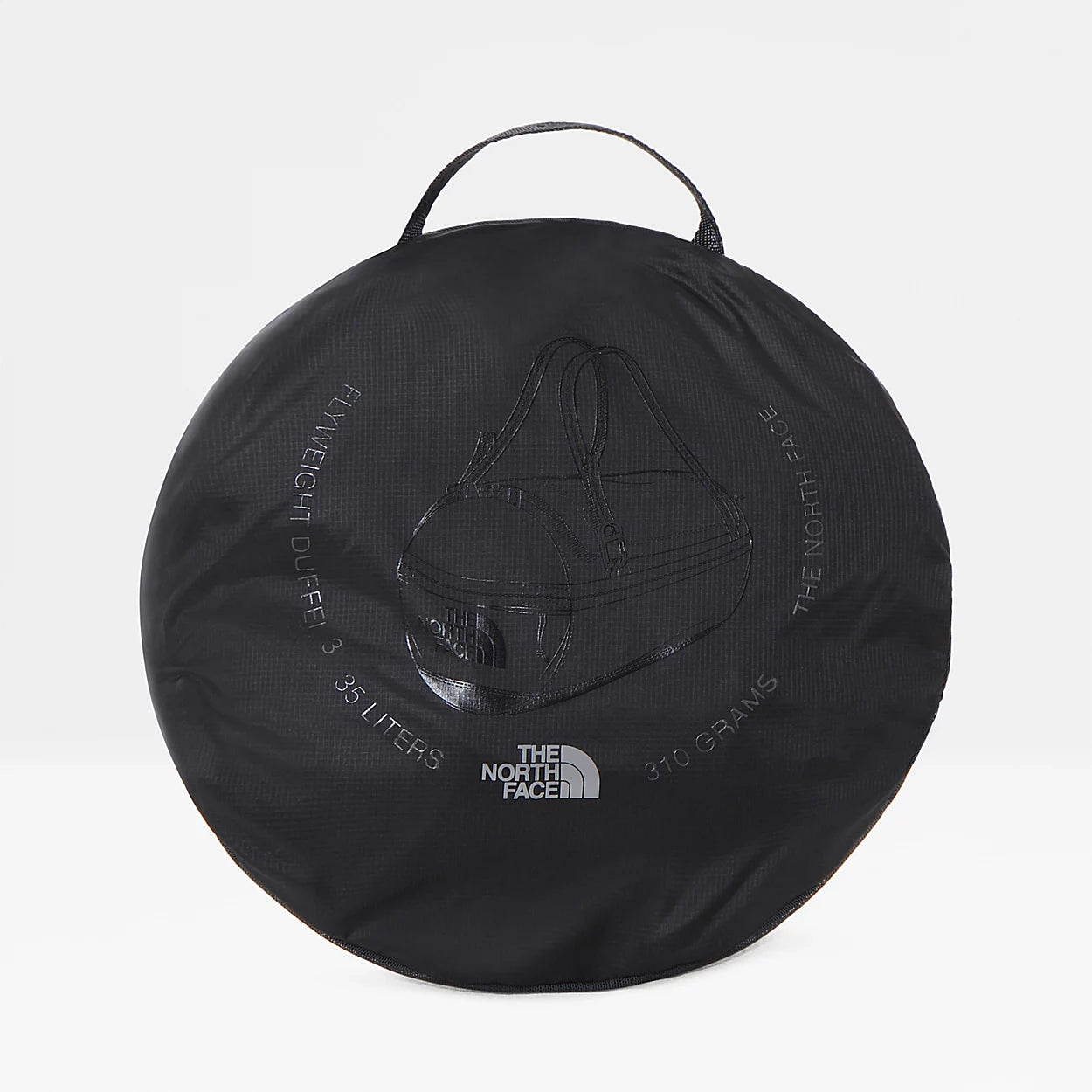 The North Face - Flyweight Duffel Bag - Asphalt Grey/ TNF Black-Accessoires-NF0A52TLMN81