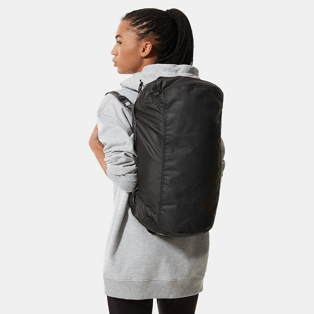 The North Face - Flyweight Duffel Bag - Asphalt Grey/ TNF Black-Accessoires-NF0A52TLMN81